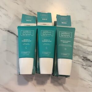 Selfless by Hyram Skincare Lot: Retinol & Rainbow Algae  + Salicylic Acid & Sea